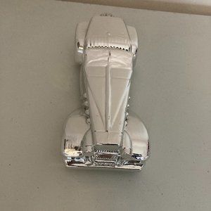 Avon Vintage Car Cologne Bottle Silver